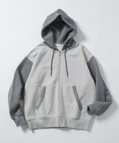 セール】COMFORT HEATHER ヴィンテージライク 裏毛 ジップパーカー