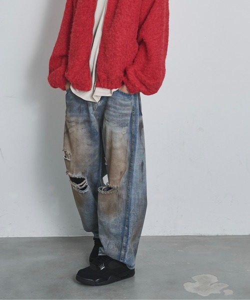 希少　PANKANDYOデニム 30 赤 希少 PANKANDYOデニム 30 赤