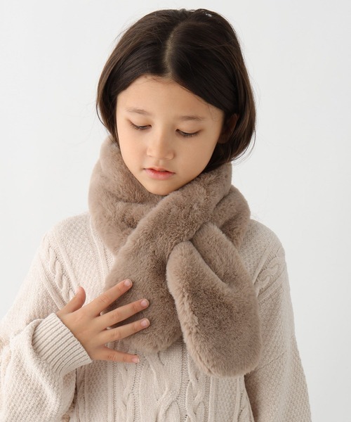 洗えるフワフワティペット/595545（ネックウォーマー/スヌード