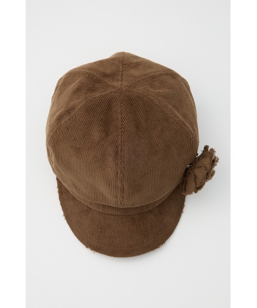 LAGUA GEM(ラグアジェム)の「CORDUROY CORSAGE キャスケット(キャスケット・レディース・ブラック/ブラウン・FREE)」の11枚目の写真