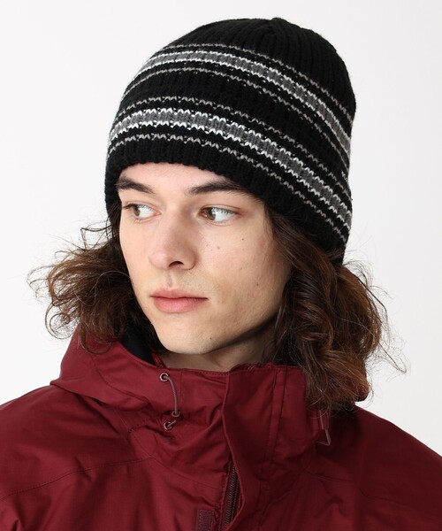 Columbia(コロンビア)の「Columbia/シアトルキャナル ニットキャップ/コロンビア(ニットキャップ/ビーニー・レディース・ブラック/グリーン/パープル・ONE SIZE)」の1枚目の写真