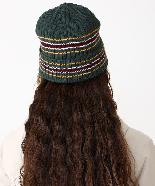 Columbia(コロンビア)の「Columbia/シアトルキャナル ニットキャップ/コロンビア(ニットキャップ/ビーニー・レディース・ブラック/グリーン/パープル・ONE SIZE)」の4枚目の写真