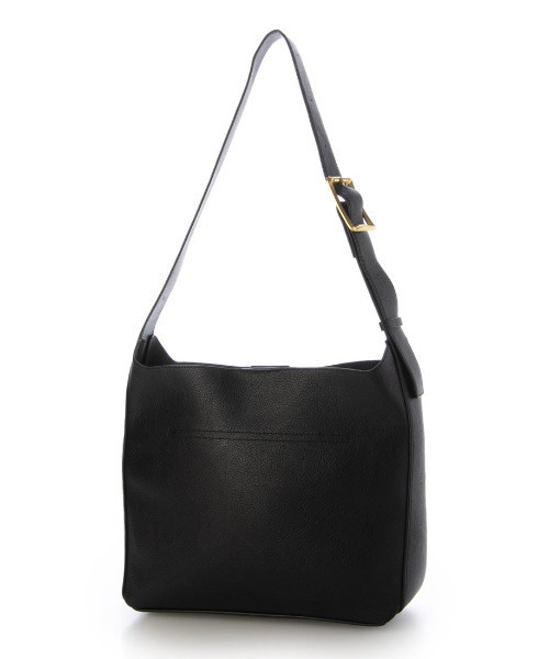 cache cache(カシュ カシュ)の「カシュカシュ cachecache / バックルディテールワンショルダー(ショルダーバッグ・レディース・キャメル/グレー/ブラック・FREE)」の4枚目の写真