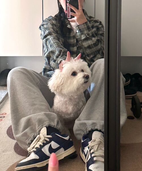 F.ILLUMINATE（フィルミネイト）の「オーバーサイズダメージウォッシュドチェックシャツ-カーキ（シャツ/ブラウス・レディース・その他・MEDIUM/LARGE/X-LARGE）」の11枚目の写真