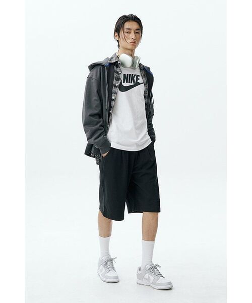 F.ILLUMINATE（フィルミネイト）の「オーバーサイズダメージウォッシュドチェックシャツ-カーキ（シャツ/ブラウス・レディース・その他・MEDIUM/LARGE/X-LARGE）」の14枚目の写真