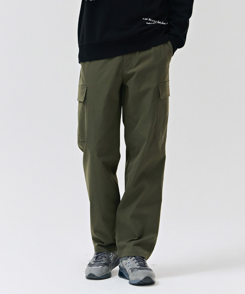CHASECULT(チェイスカルト)の「男性ワイドカーゴパンツ-DERK2231B0V(その他パンツ・メンズ・カーキ・70/76/82/86)」の1枚目の写真