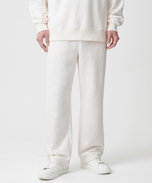 MUSINSA STANDARD(ムシンサスタンダード)の「ラウンジスウェットパンツ【クリーム】(スウェットパンツ・メンズ・その他・XX-LARGE/SMALL/MEDIUM/LARGE/X-LARGE)」の1枚目の写真