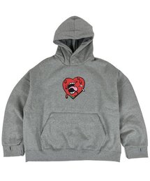 Warmer napping sweat hoodie melange gray