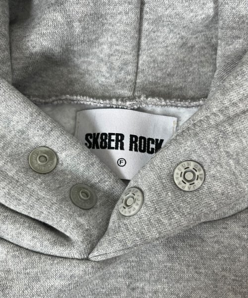 SK8ER ROCK（スケーターロック）の「Warmer napping sweat hoodie melange gray（パーカー・メンズ・その他・FREE）」の5枚目の写真