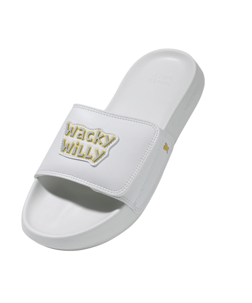 Wacky WiLLy（ワッキーウィリー）の「[25SS] ベルクロスライドホワイト（サンダル・レディース・その他・25cm/26cm/23cm/24cm/27cm/28cm）」の2枚目の写真