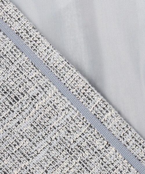 ANY SIS(エニィスィス)の「ライトストレッチ ツイード ジャケット(ノーカラージャケット・レディース・ネイビー系6/ライトグレー系6・X-SMALL)」の19枚目の写真