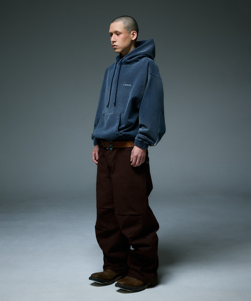 LIBERE(リベーレ)の「LIBERE リベーレ / REFLECT LOGO HOODIE ヴィンテージビッグシルエットリフレクトロゴフーディー パーカー / 255228-255229(パーカー・メンズ・ブラック/ネイビー・SMALL/MEDIUM/LARGE)」の15枚目の写真