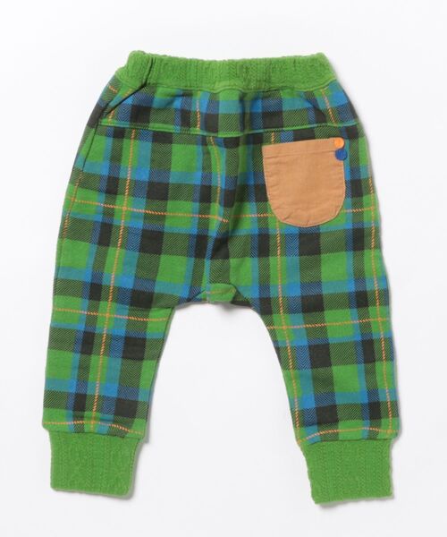 RAGMART（ラグマート）の「裏毛プリントパンツ（その他パンツ・キッズ・イエロー/グリーン・70cm）」の2枚目の写真