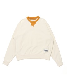 Two-tone Crew Neck Sweat