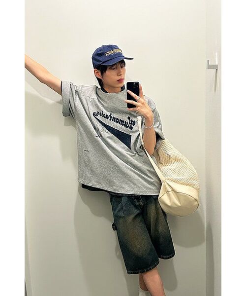 NODU（ノードユー）の「チェックボクシー ハーフストリートシャツ [ベージュ]（シャツ/ブラウス・レディース・その他・SMALL/MEDIUM/LARGE）」の17枚目の写真