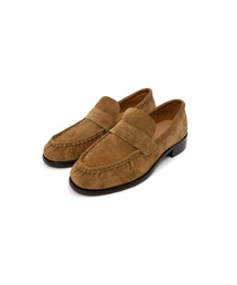 SIAC3096 スエードクラシックローファー_Camel