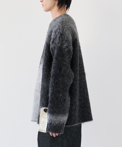 SHINYAKOZUKA(シンヤコヅカ)の「【SHINYAKOZUKA】HAMMERSHOI PIC. 2 FOR STUDIOU(ニット/セーター・メンズ・ブラック/ダークグレー・M/S)」の5枚目の写真