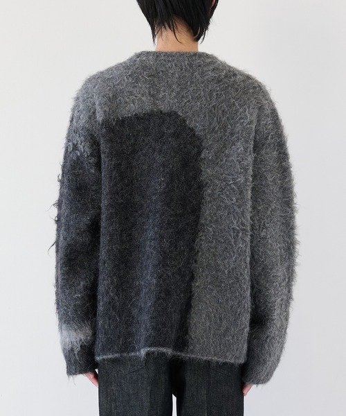 SHINYAKOZUKA(シンヤコヅカ)の「【SHINYAKOZUKA】HAMMERSHOI PIC. 2 FOR STUDIOU(ニット/セーター・メンズ・ブラック/ダークグレー・M/S)」の6枚目の写真