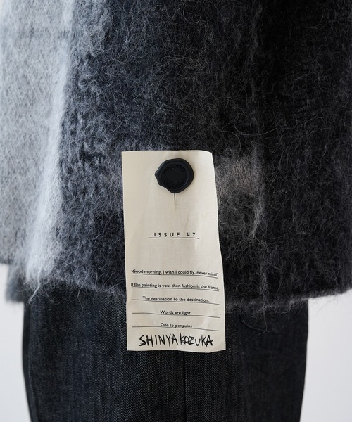 SHINYAKOZUKA(シンヤコヅカ)の「【SHINYAKOZUKA】HAMMERSHOI PIC. 2 FOR STUDIOU(ニット/セーター・メンズ・ブラック/ダークグレー・M/S)」の8枚目の写真