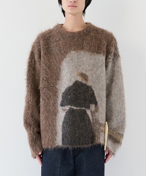 SHINYAKOZUKA(シンヤコヅカ)の「【SHINYAKOZUKA】HAMMERSHOI PIC. 2 FOR STUDIOU(ニット/セーター・メンズ・ブラック/ダークグレー・M/S)」の14枚目の写真