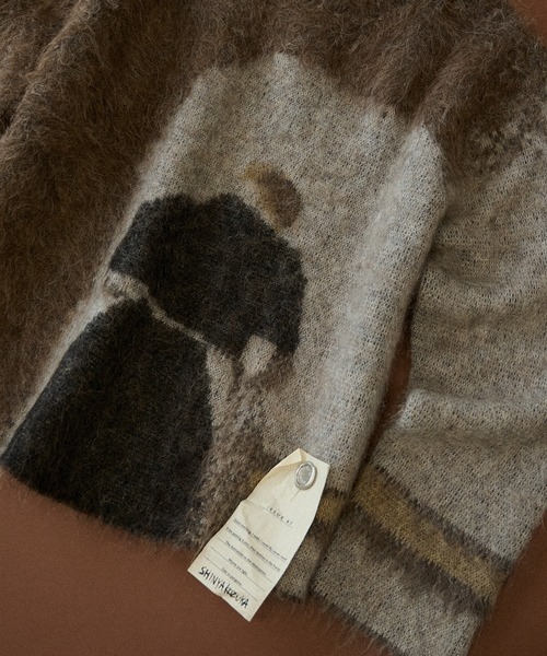 SHINYAKOZUKA(シンヤコヅカ)の「【SHINYAKOZUKA】HAMMERSHOI PIC. 2 FOR STUDIOU(ニット/セーター・メンズ・ブラック/ダークグレー・M/S)」の13枚目の写真