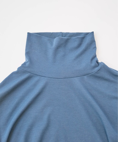 LA MARINE FRANCAISE(マリン フランセーズ)の「ベアフライスタートルネック(Tシャツ/カットソー・レディース・オフホワイト/チャコールグレー/ブルー・FREE)」の8枚目の写真