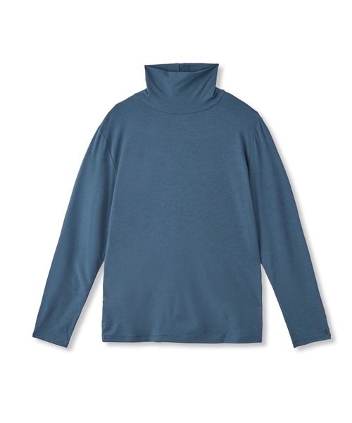 LA MARINE FRANCAISE(マリン フランセーズ)の「ベアフライスタートルネック(Tシャツ/カットソー・レディース・オフホワイト/チャコールグレー/ブルー・FREE)」の7枚目の写真
