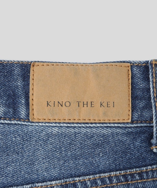 KINO THE KEI(キノザケイ)の「スリム フレア デニム KINO THE KEI(デニムパンツ・レディース・サックスブルー/ブルー/ネイビー・S/M)」の10枚目の写真