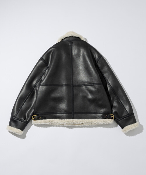 セール】HINSON/ヒンソン B-3 フェイクムートン ジャケット（ブルゾン