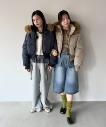 SANSeLF | 【SANSeLF】 ショートボリュームダウンジャケット saw25a059(ダウンジャケット/コート)