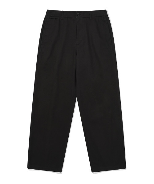 COVERNAT(カバーナット)の「チノセミワイドパンツ ブラック(その他パンツ・レディース・その他・LARGE/SMALL/MEDIUM/X-LARGE)」の1枚目の写真