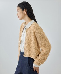 Coohem（コーヘン）の「【COOHEM(コーヘン)】 COTTON FANCY YARN KNIT CARDIGAN（カーディガン/ボレロ）」