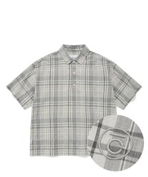 COVERNAT（カバーナット）の「Cロゴプルオーバーハーフシャツアイボリー（シャツ/ブラウス）」