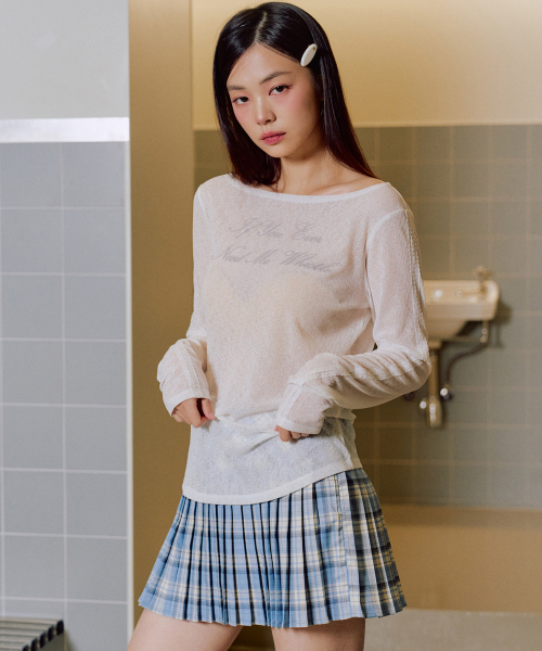 ZEROPLANET（ゼロプラネット）の「アイビーチェックスカートパンツ [BLUE]（スカート・レディース・その他・SMALL/MEDIUM）」の4枚目の写真
