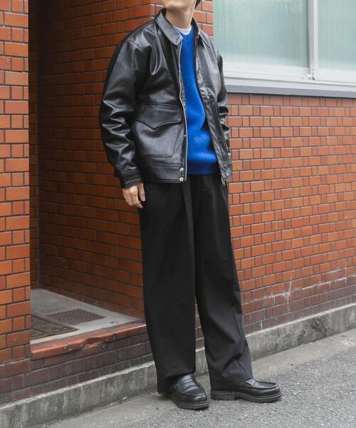 ITEMS URBANRESEARCH（アイテムズ アーバンリサーチ）の「F.L. A-2 フライトジャケット（その他アウター・メンズ・ブラック/オリーブ/ダークブラウン・MEDIUM/LARGE）」の7枚目の写真