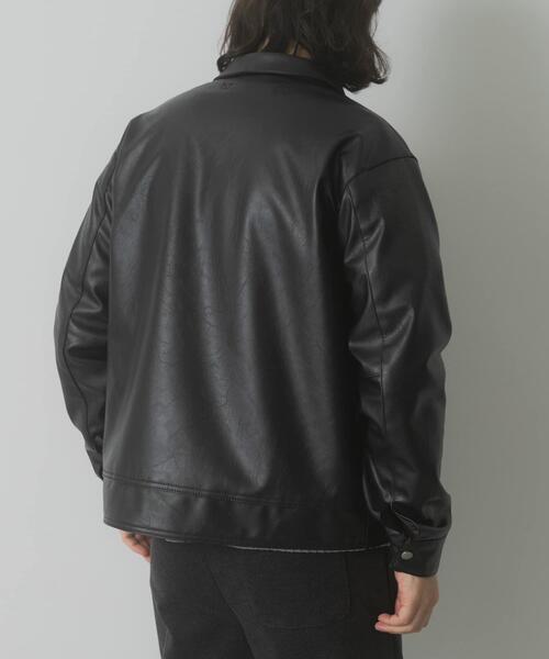 ITEMS URBANRESEARCH（アイテムズ アーバンリサーチ）の「F.L. A-2 フライトジャケット（その他アウター・メンズ・ブラック/オリーブ/ダークブラウン・MEDIUM/LARGE）」の9枚目の写真