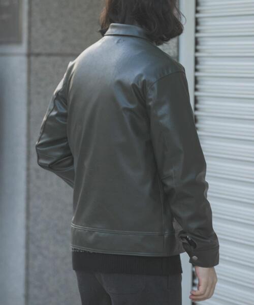 ITEMS URBANRESEARCH（アイテムズ アーバンリサーチ）の「F.L. A-2 フライトジャケット（その他アウター・メンズ・ブラック/オリーブ/ダークブラウン・MEDIUM/LARGE）」の19枚目の写真