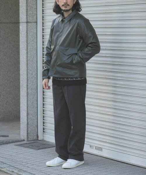 ITEMS URBANRESEARCH（アイテムズ アーバンリサーチ）の「F.L. A-2 フライトジャケット（その他アウター・メンズ・ブラック/オリーブ/ダークブラウン・MEDIUM/LARGE）」の20枚目の写真