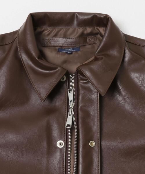 ITEMS URBANRESEARCH(アイテムズ アーバンリサーチ)の「F.L. A-2 フライトジャケット(その他アウター・メンズ・ブラック/オリーブ/ダークブラウン・MEDIUM/LARGE)」の8枚目の写真