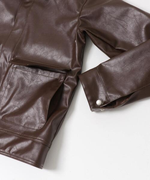 ITEMS URBANRESEARCH(アイテムズ アーバンリサーチ)の「F.L. A-2 フライトジャケット(その他アウター・メンズ・ブラック/オリーブ/ダークブラウン・MEDIUM/LARGE)」の9枚目の写真