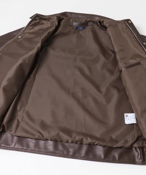 ITEMS URBANRESEARCH(アイテムズ アーバンリサーチ)の「F.L. A-2 フライトジャケット(その他アウター・メンズ・ブラック/オリーブ/ダークブラウン・MEDIUM/LARGE)」の10枚目の写真