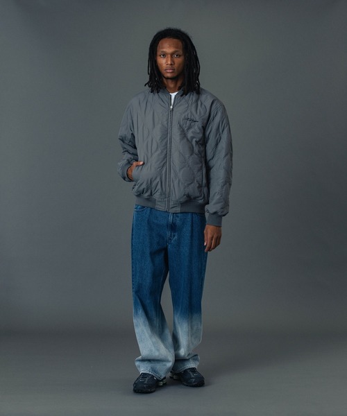 XLARGE（エクストララージ）の「REVERSIBLE QUILTED JACKET（ブルゾン・メンズ・ブラック/グレー/ネイビー・S/M/L/XL）」の8枚目の写真