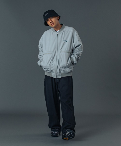 XLARGE（エクストララージ）の「REVERSIBLE QUILTED JACKET（ブルゾン・メンズ・ブラック/グレー/ネイビー・S/M/L/XL）」の11枚目の写真