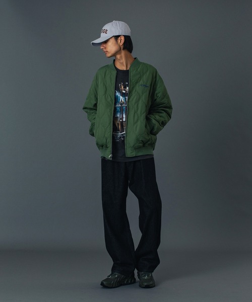 XLARGE（エクストララージ）の「REVERSIBLE QUILTED JACKET（ブルゾン・メンズ・ブラック/グレー/ネイビー・S/M/L/XL）」の15枚目の写真