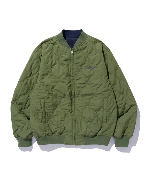 XLARGE（エクストララージ）の「REVERSIBLE QUILTED JACKET（ブルゾン・メンズ・ブラック/グレー/ネイビー・S/M/L/XL）」の17枚目の写真