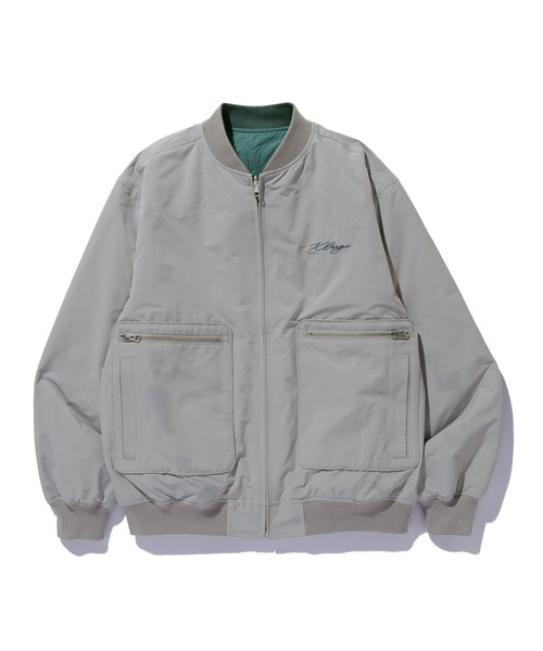 XLARGE（エクストララージ）の「REVERSIBLE QUILTED JACKET（ブルゾン・メンズ・ブラック/グレー/ネイビー・S/M/L/XL）」の18枚目の写真