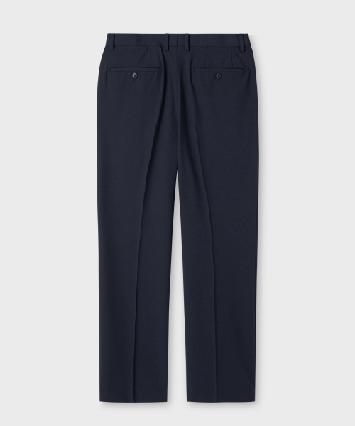 NONBLANK（ノンブランク）の「[SAINT YEAR] セミワイドフィットスラックス_ダークネイビー（スラックス・メンズ・その他・LARGE/MEDIUM/SMALL/X-LARGE）」の2枚目の写真