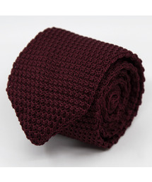 MANNERGRAM（マナーグラム）の「エスティブラウン 三角ニットタイ 001（ネクタイ）」