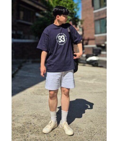 PAPERBOY(ペーパーボーイ)の「ビギニング83 ハーフパンツ-ホワイトメランジ(その他パンツ・レディース・その他・MEDIUM/SMALL/X-LARGE/LARGE)」の8枚目の写真