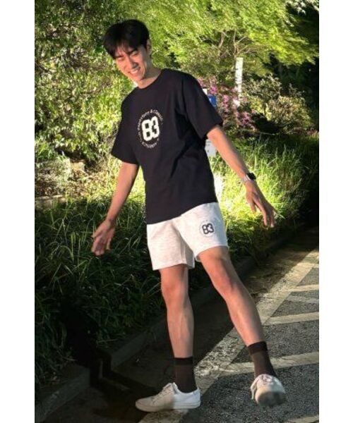 PAPERBOY(ペーパーボーイ)の「ビギニング83 ハーフパンツ-ホワイトメランジ(その他パンツ・レディース・その他・MEDIUM/SMALL/X-LARGE/LARGE)」の9枚目の写真